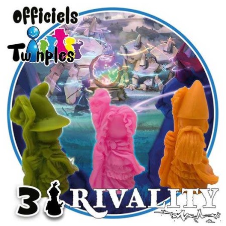 Lot de 3 figurines Rivality