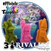 Lot de 3 figurines Rivality